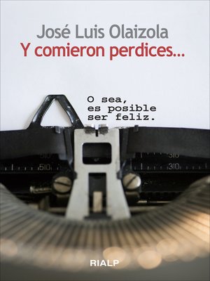 cover image of Y comieron perdices...